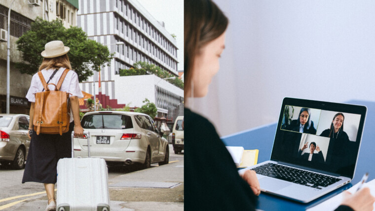 出張とオンライン講座